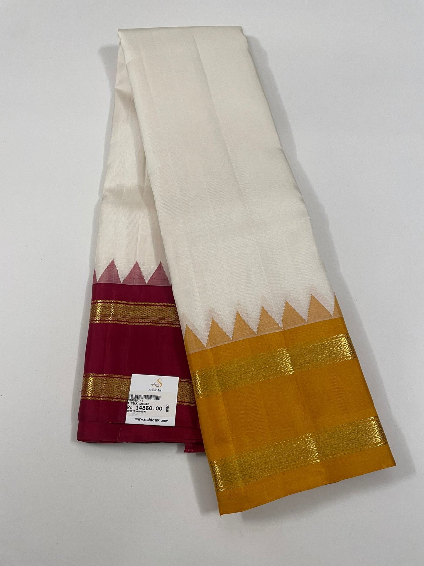 Kanchivaram Silk SBF52F7-1 By SRISHTA
