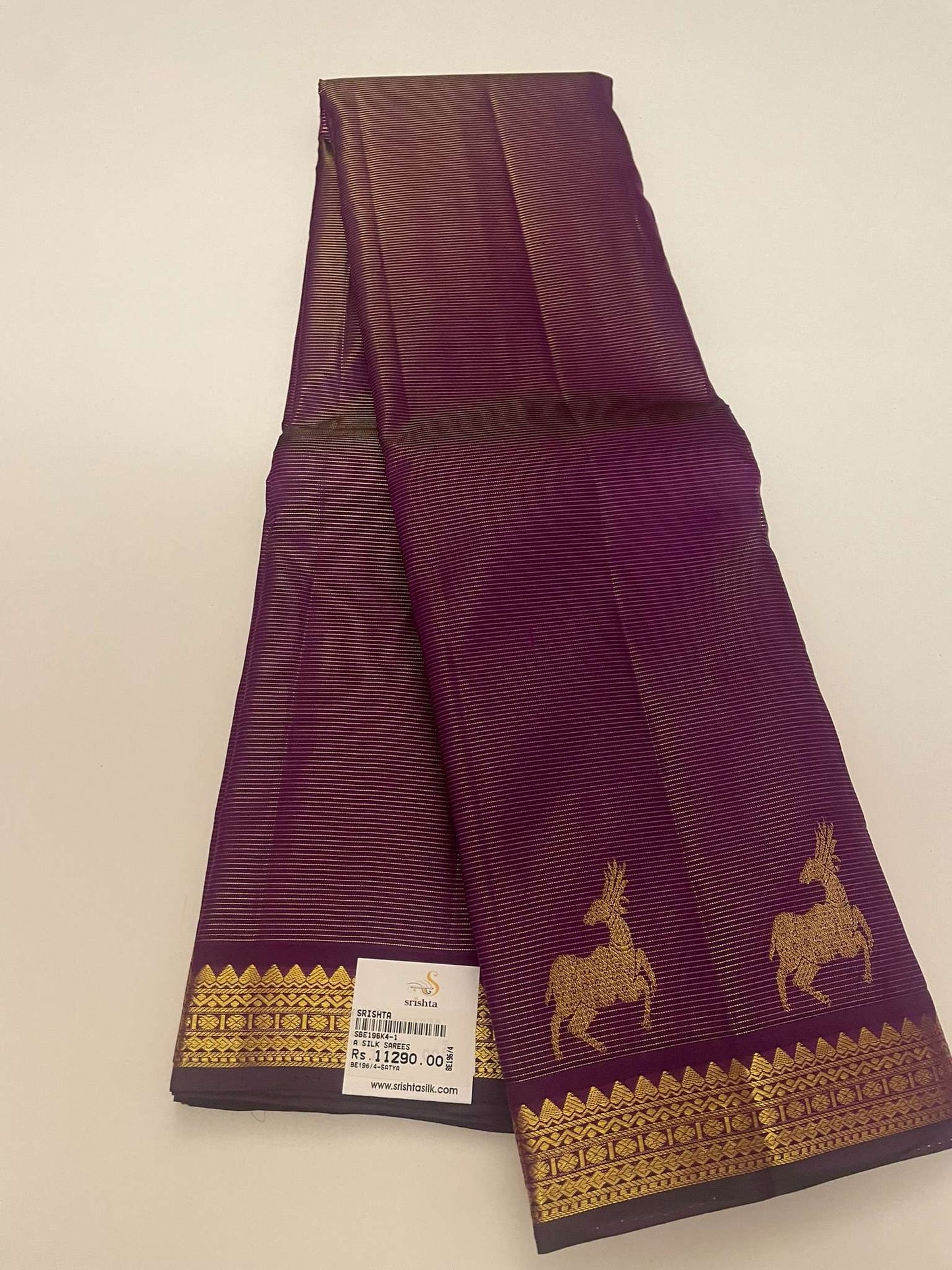 Kanchivaram Silk SBE196K4-1 By SRISHTA