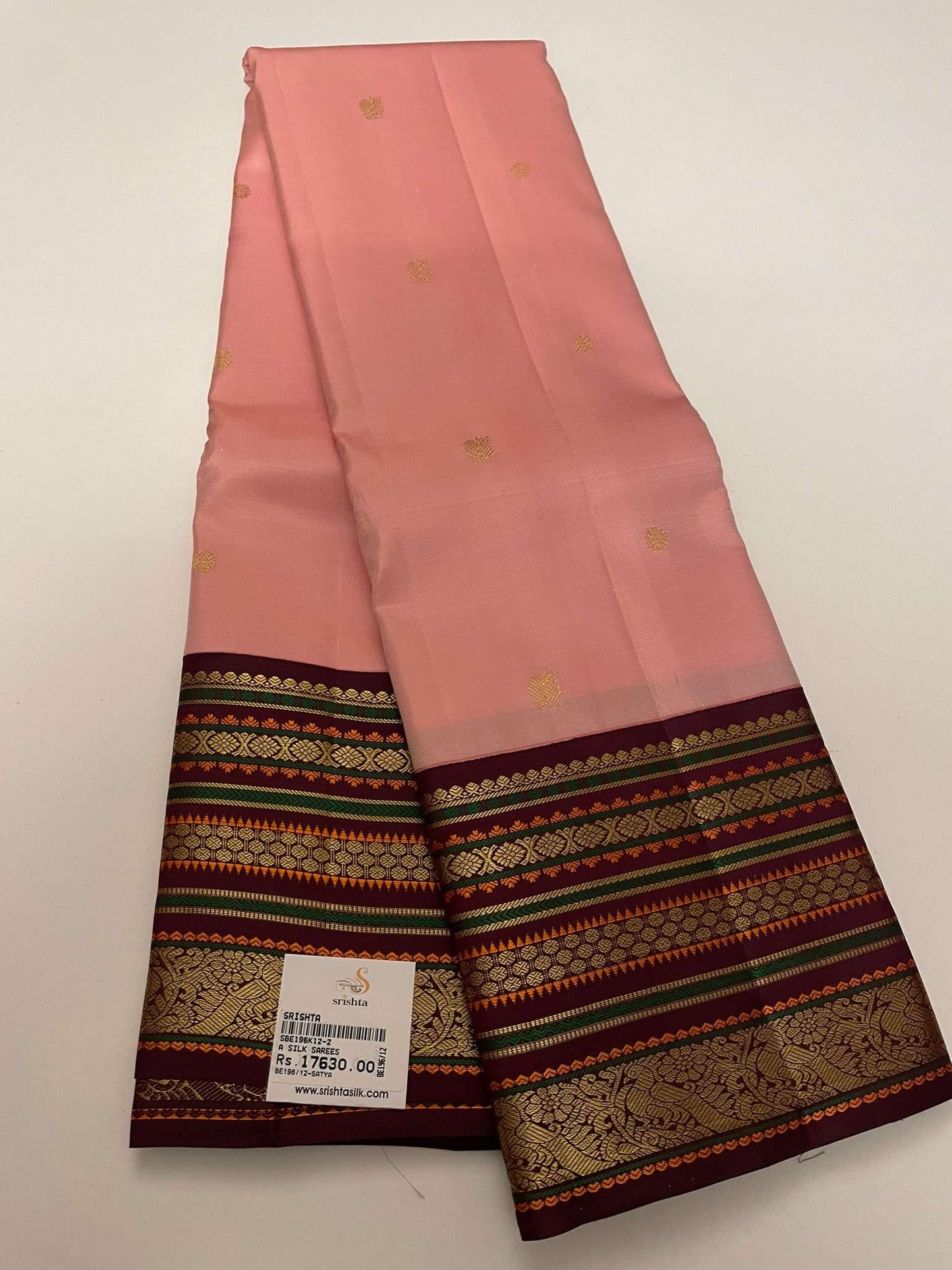 Kanchivaram Silk SBE196K12-2 By SRISHTA