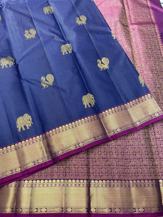 Kanchivaram Silk SBE196K6-1 By SRISHTA