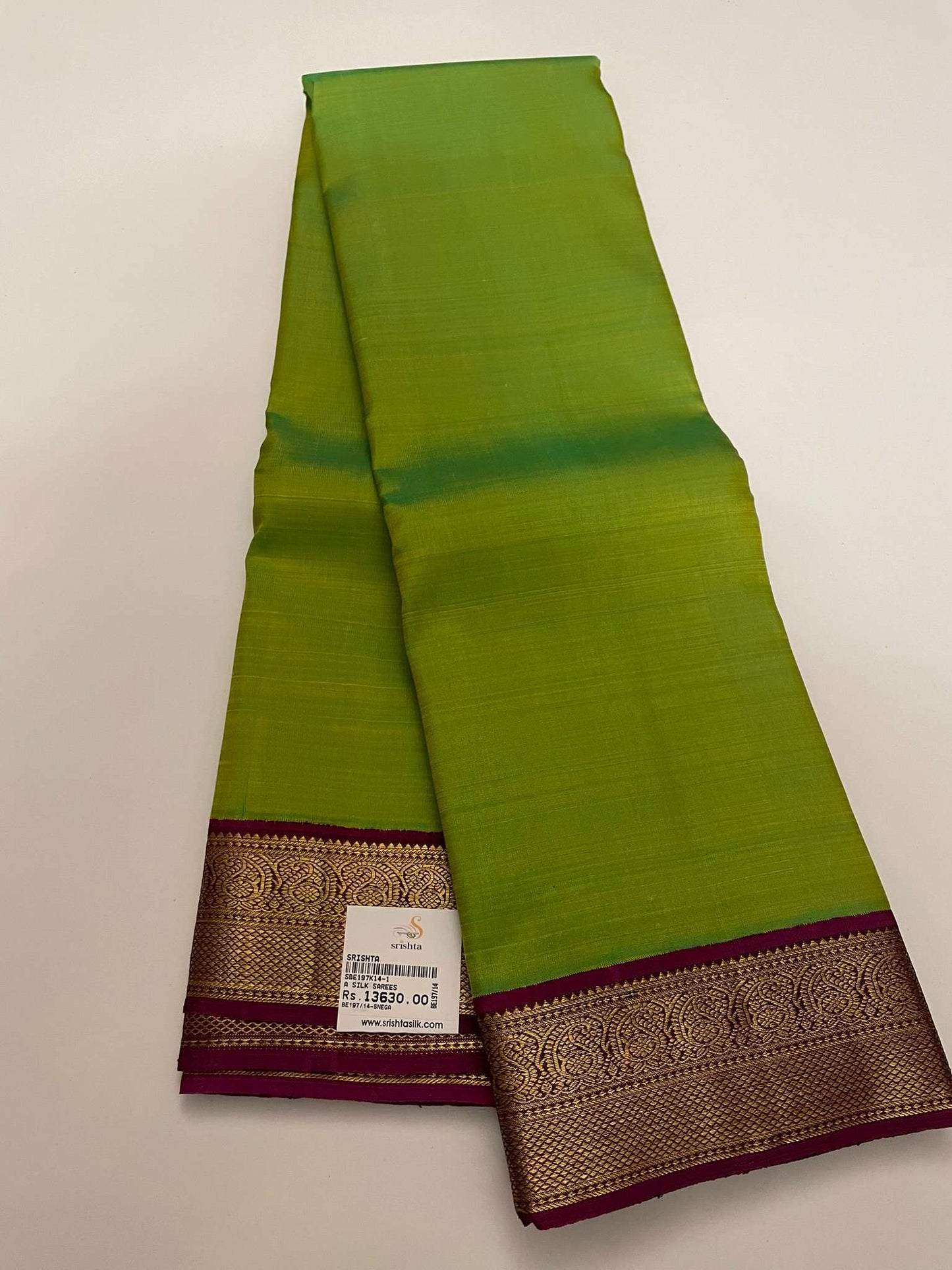 Kanchivaram Silk SBE197K14-1 By SRISHTA