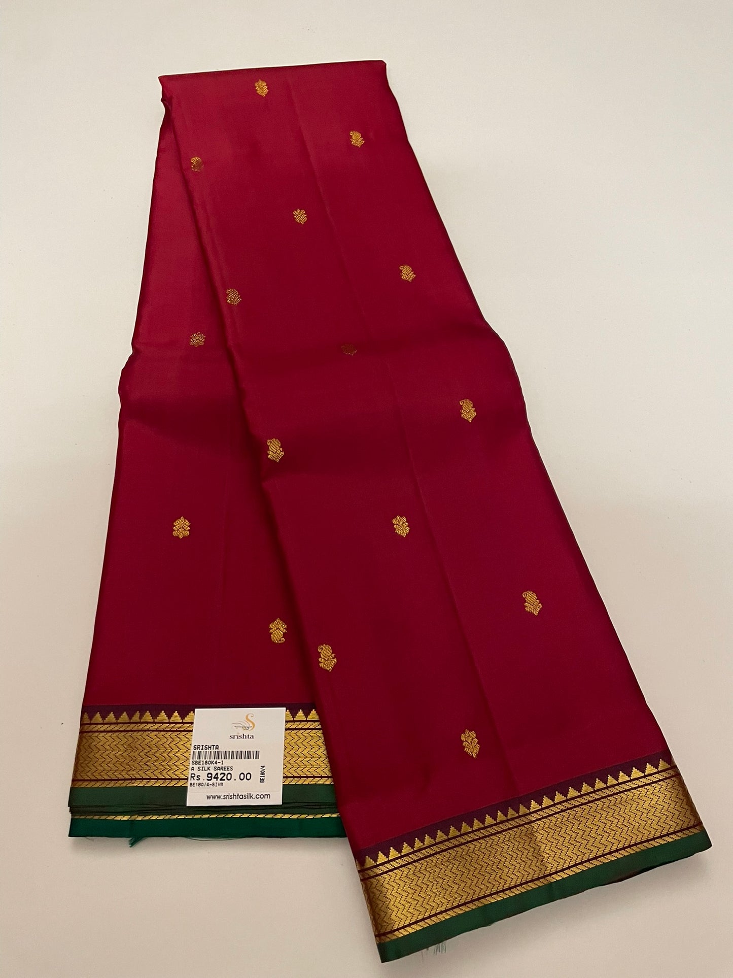 Kanchivaram Silk SBE180k4-1 By SRISHTA
