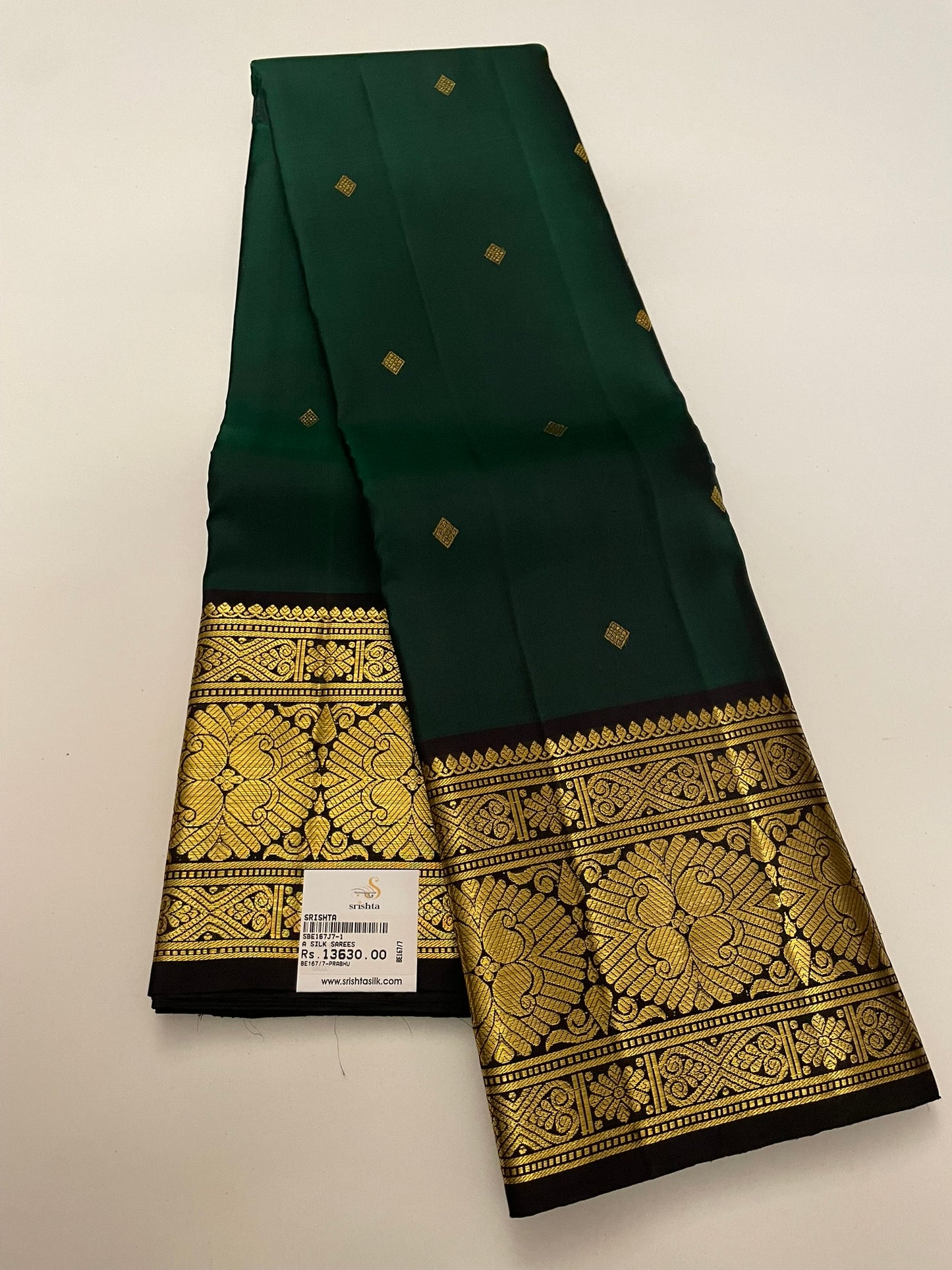 Kanchivaram Silk SBE167j7-1 By SRISHTA