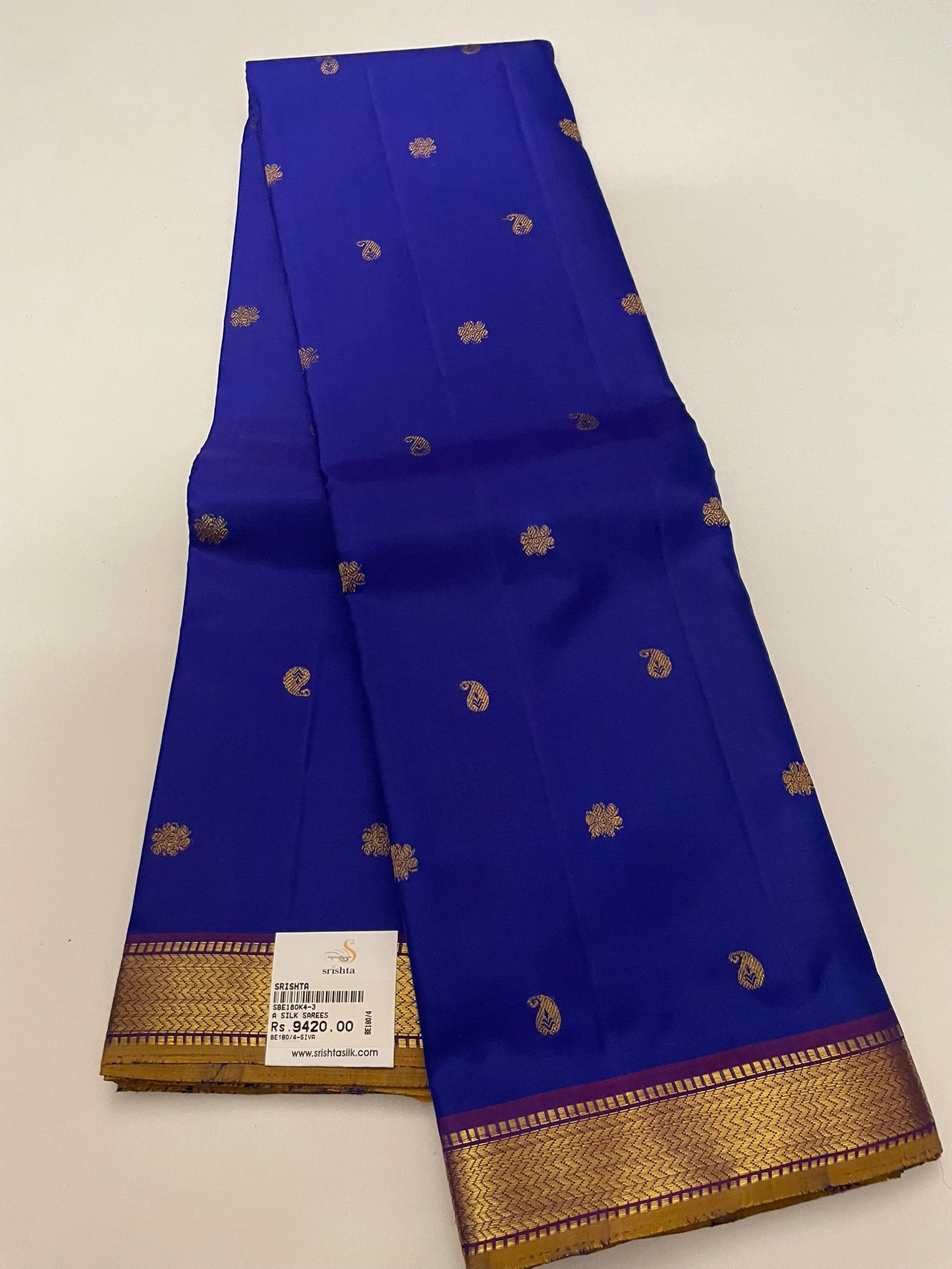 Kanchivaram Silk SBE180K4-3 By SRISHTA