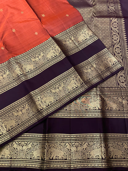 Kanchivaram Silk SBE190K5-2By SRISHTA