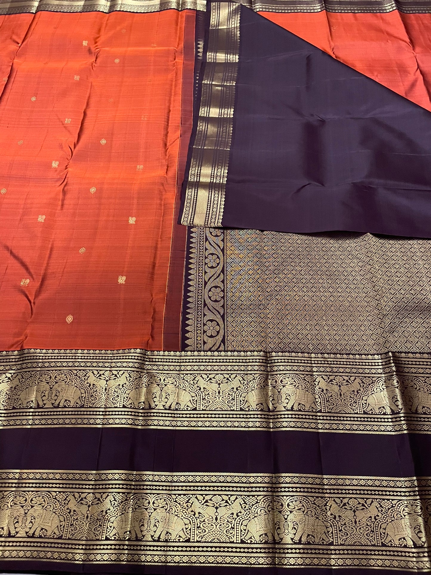 Kanchivaram Silk SBE190K5-2By SRISHTA