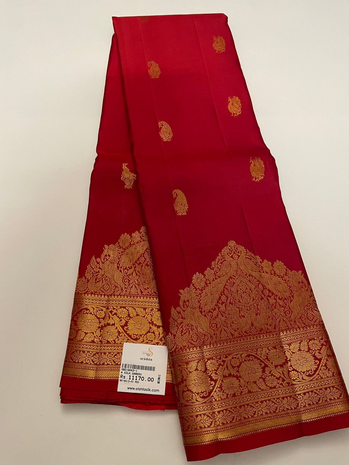 Kanchivaram Silk SBE190K2-1By SRISHTA