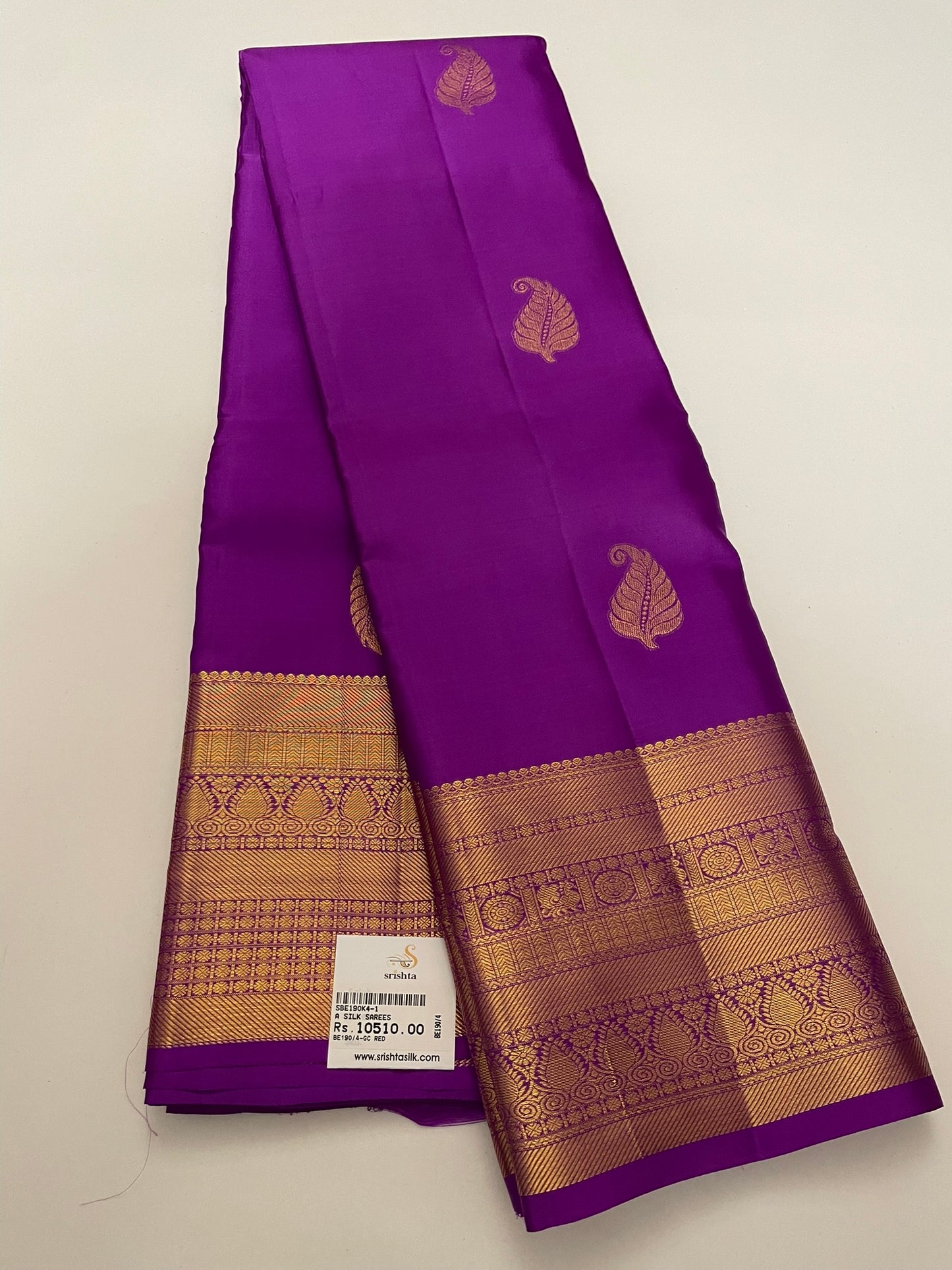 Kanchivaram Silk SBE190K4-1By SRISHTA