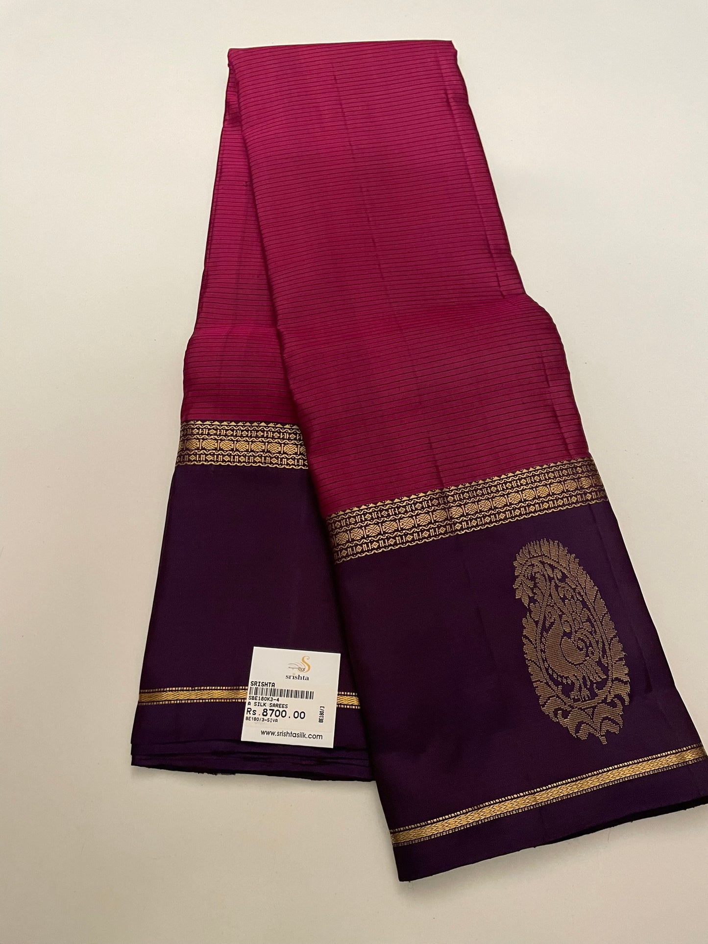 Kanchivaram Silk SBE180K3-4By SRISHTA