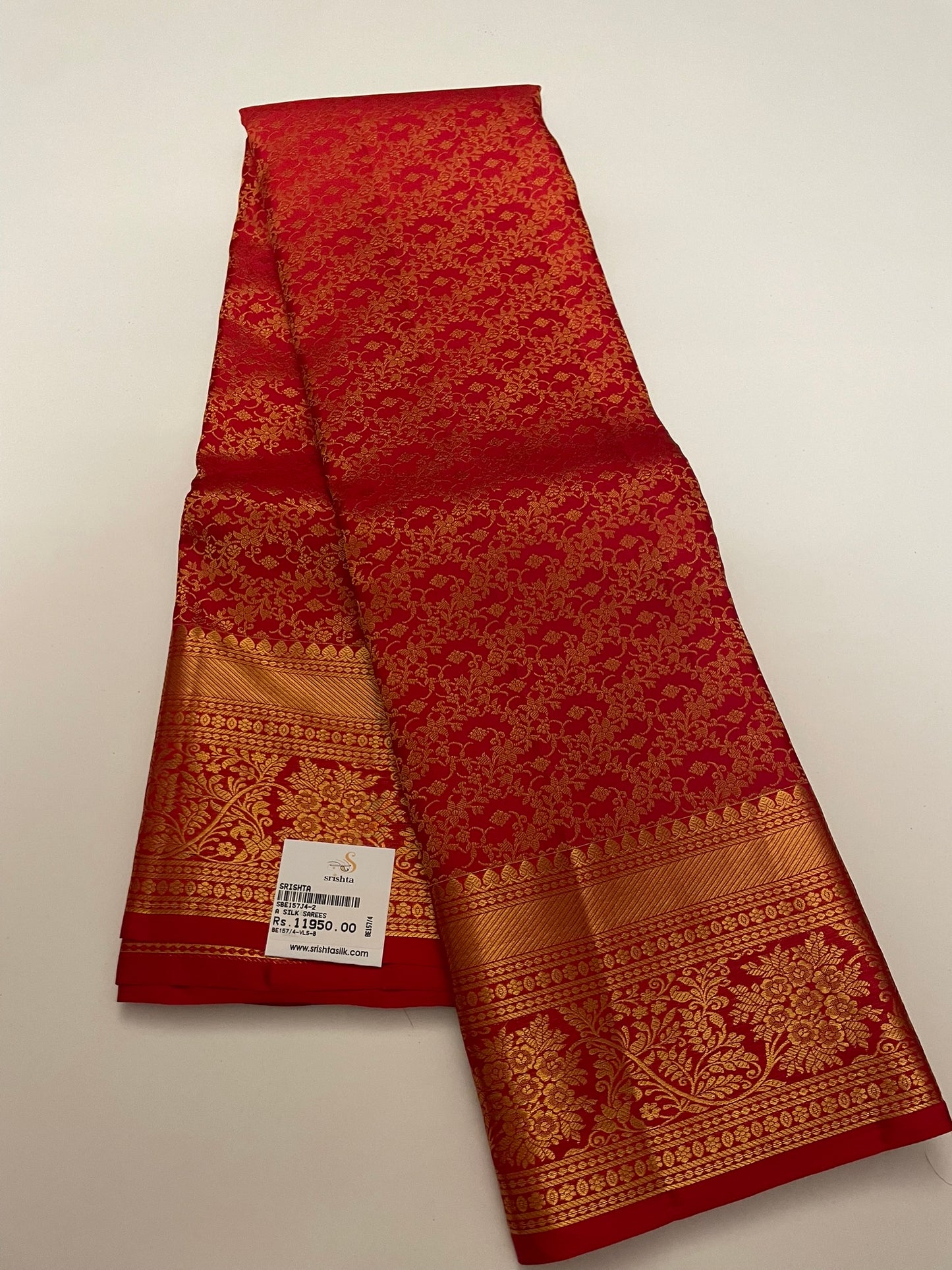 Kanchivaram Silk SBE157j4-2By SRISHTA