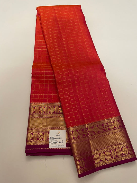 Kanchivaram Silk SBE157j8-2By SRISHTA