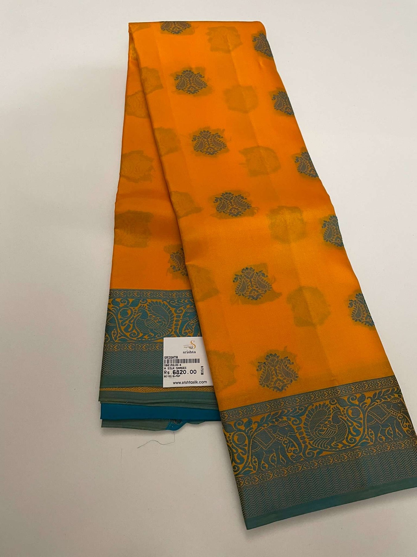 Kanchivaram Silk SBE152j8-4By SRISHTA