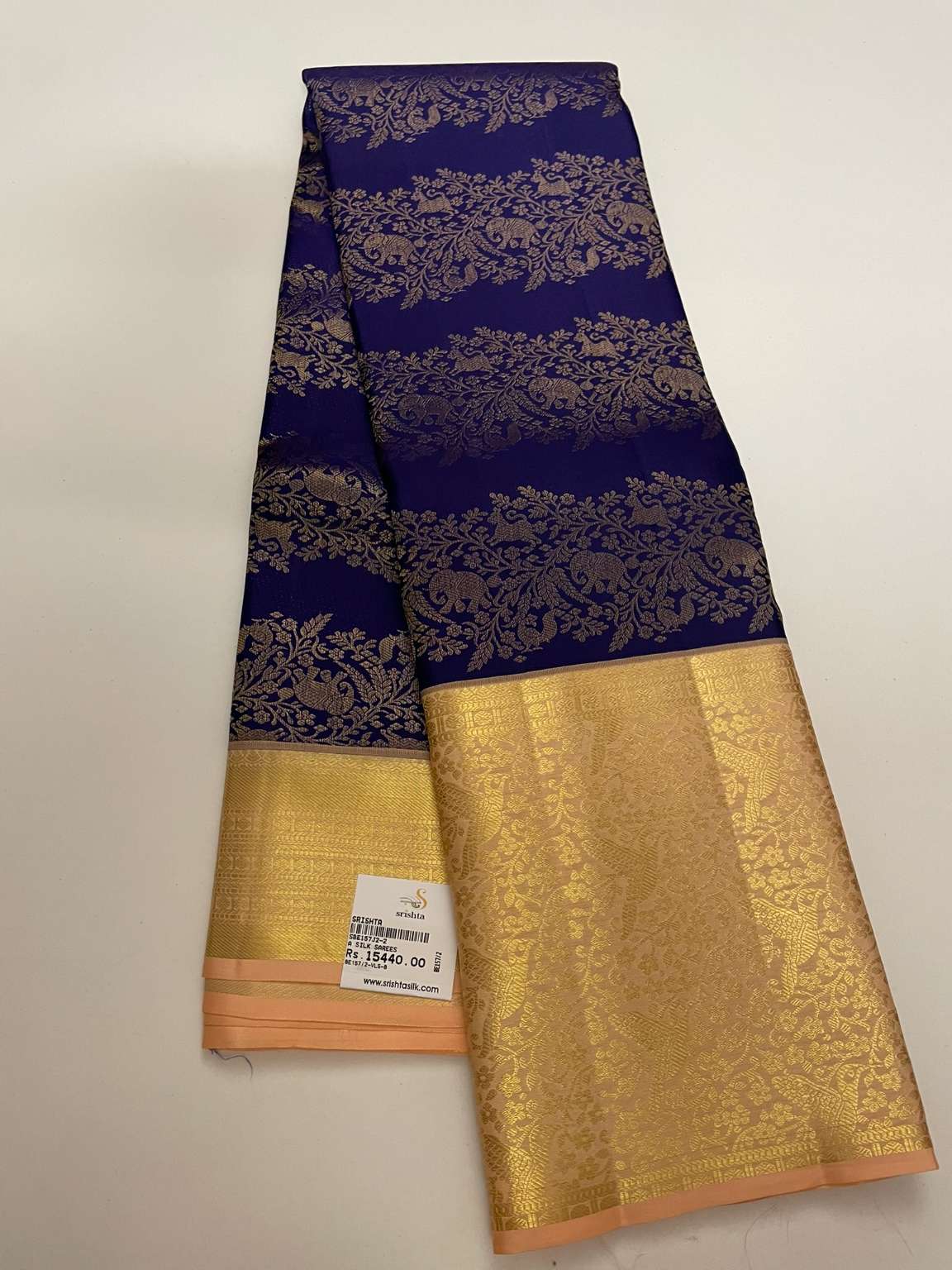 Kanchivaram Silk SBE157j2-2By SRISHTA