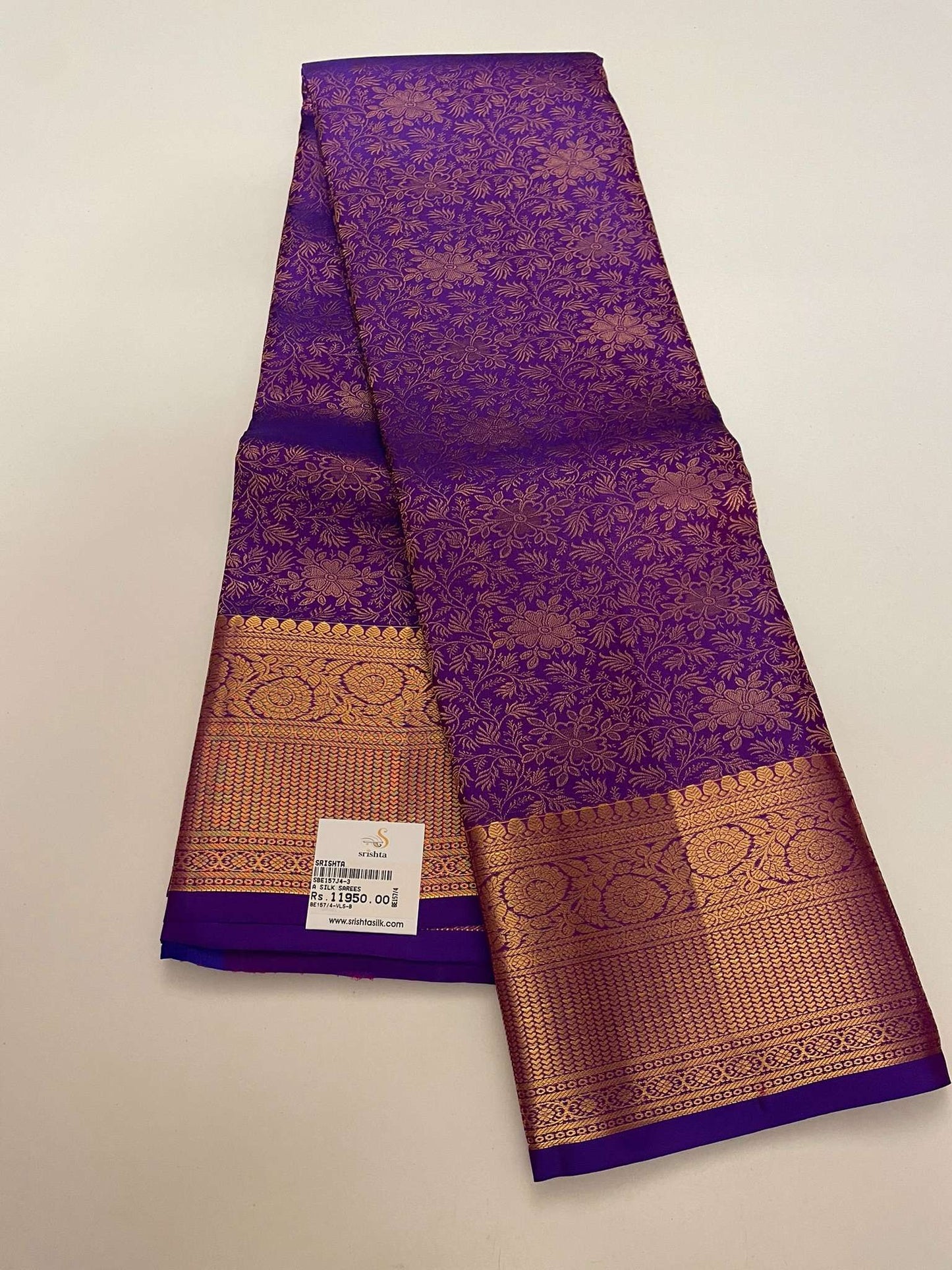 Kanchivaram Silk SBE157j4-3By SRISHTA