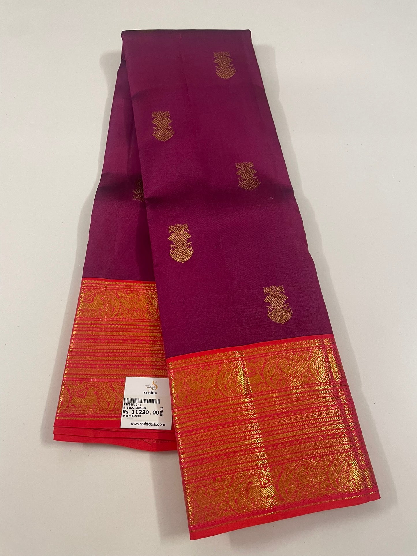 Kanchivaram Silk SBF55F13-1 By SRISHTA