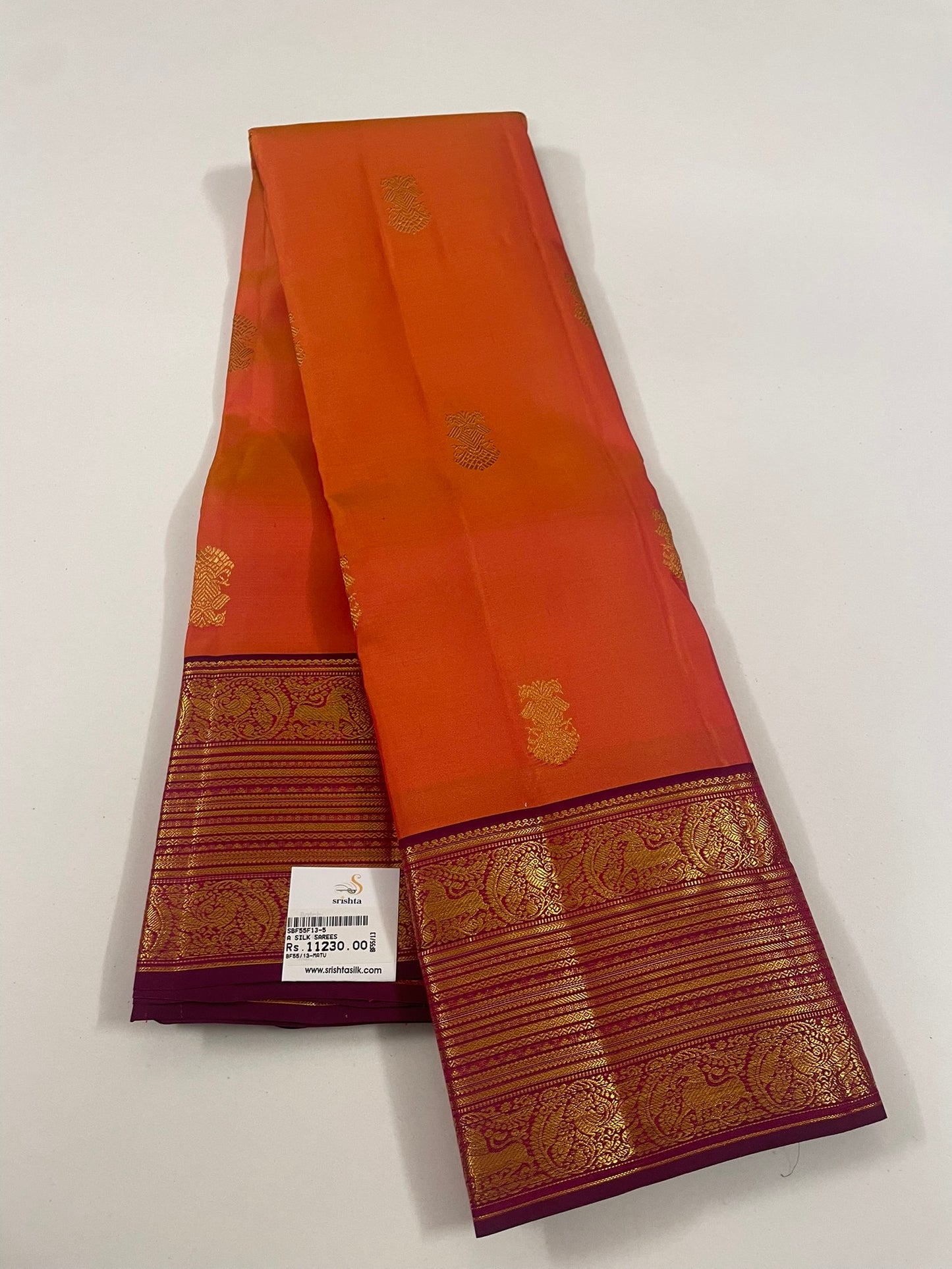 Kanchivaram Silk SBF55F13-5 By SRISHTA