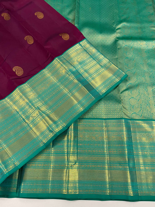 Kanchivaram Silk SBE256C4-3 By SRISHTA