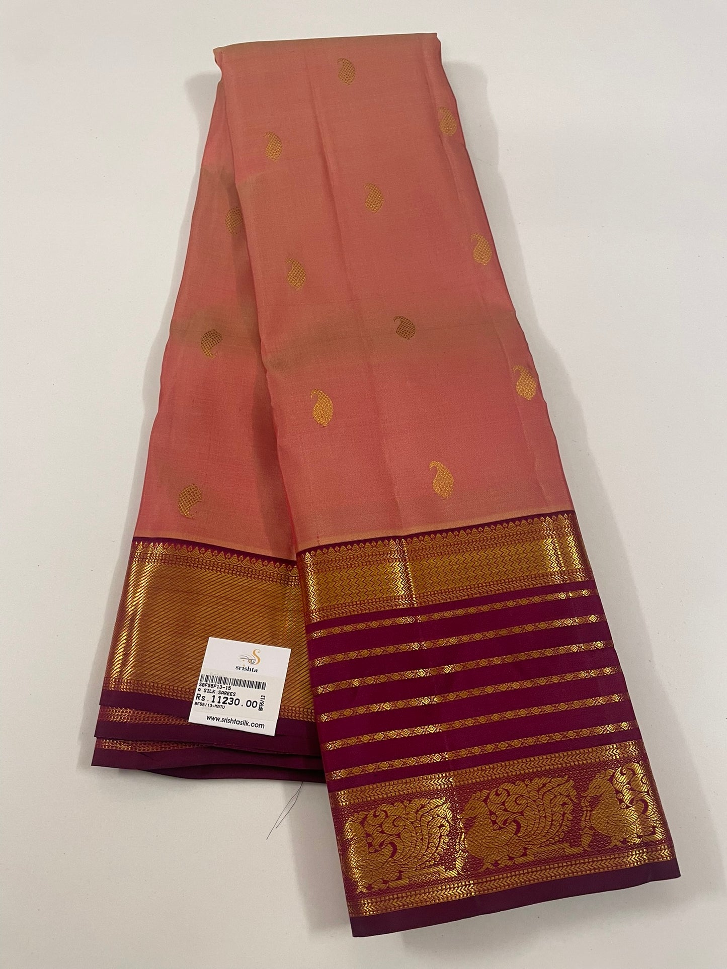Kanchivaram Silk SBF55F13-15 By SRISHTA