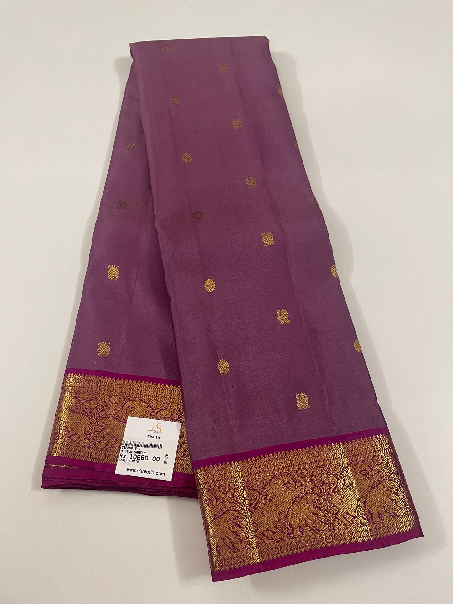 Kanchivaram Silk SBF55F15-3 By SRISHTA