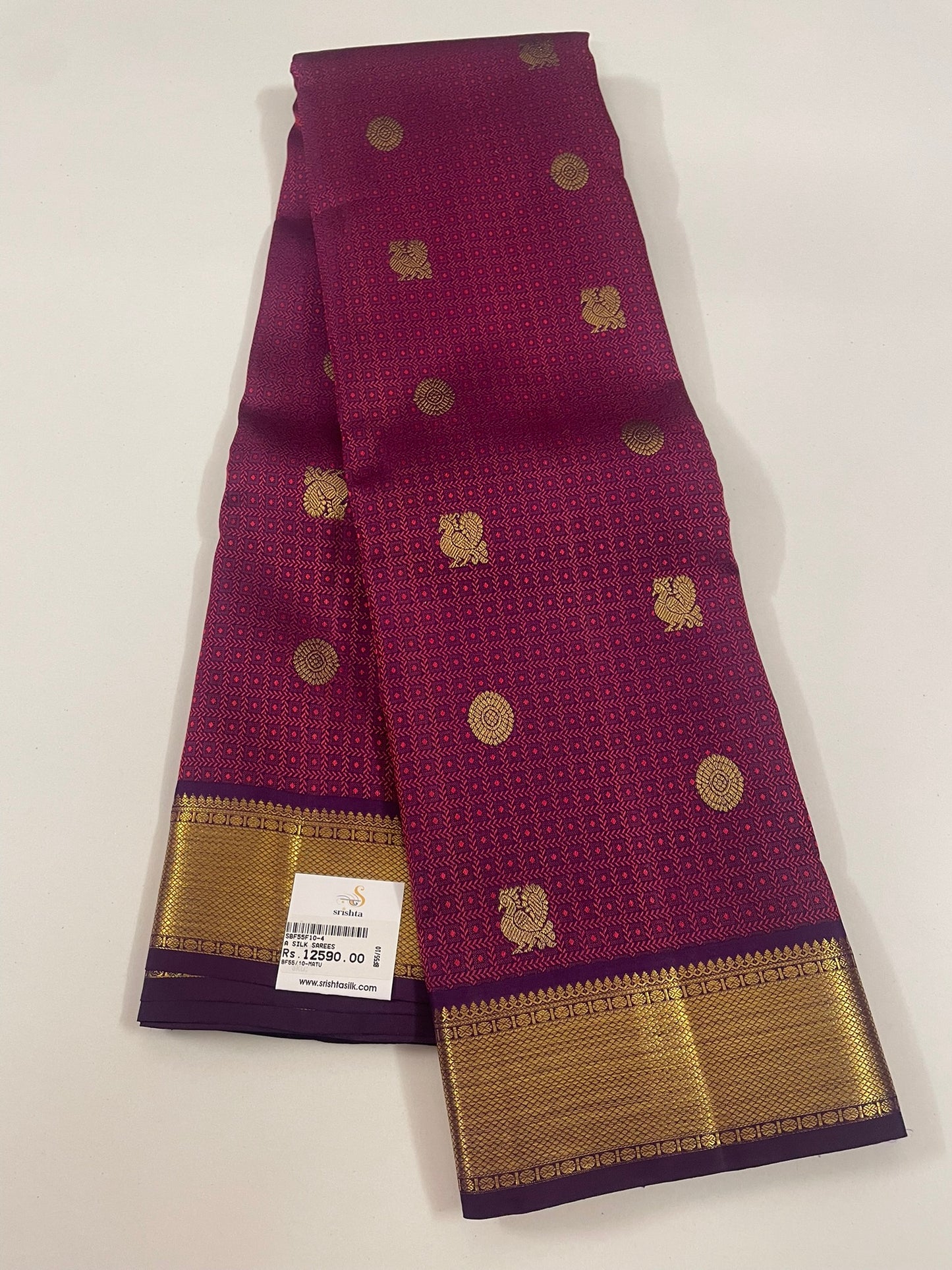 Kanchivaram Silk SBF55F10-4 By SRISHTA
