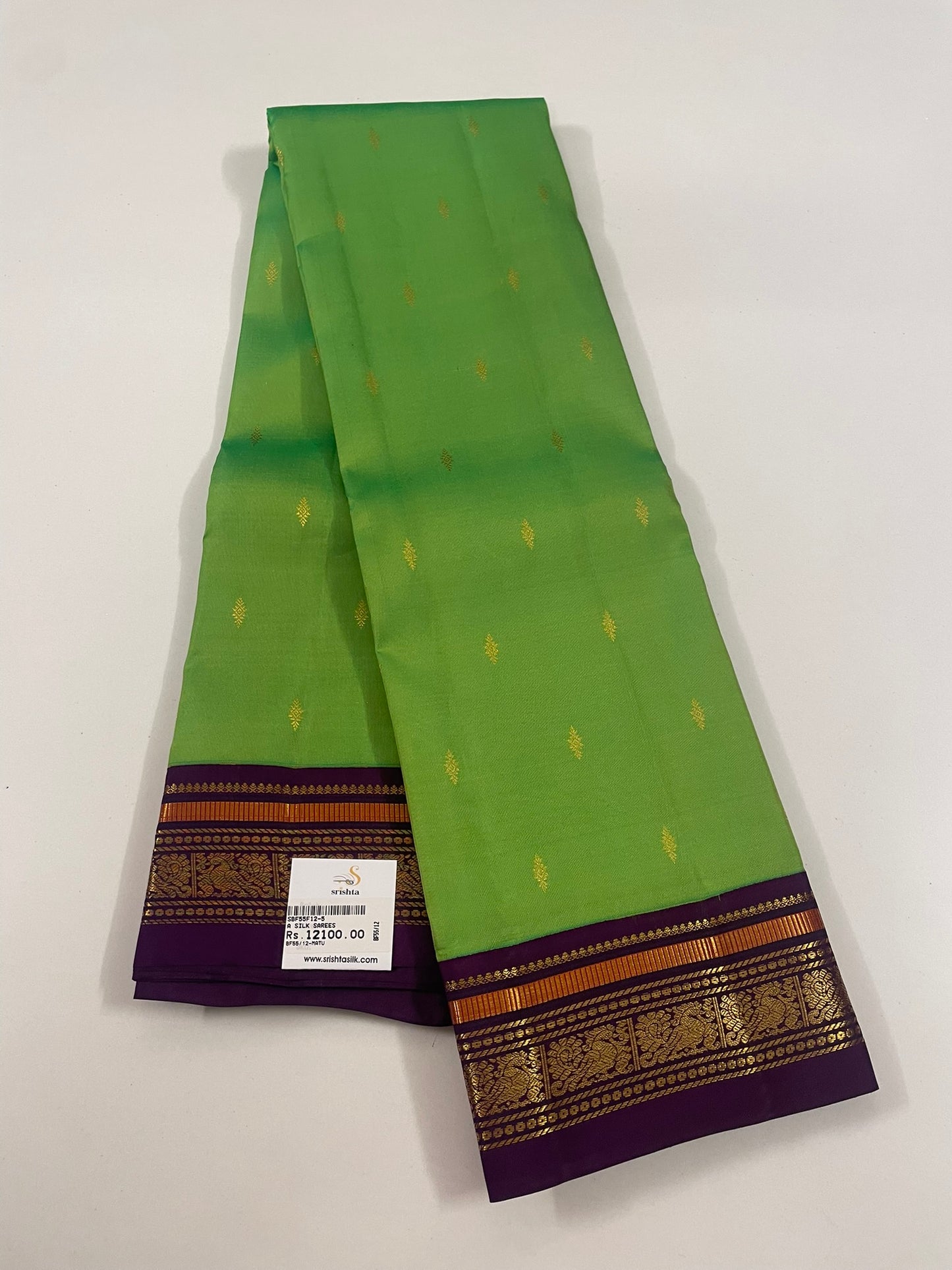 Kanchivaram Silk SBF55F12-5 By SRISHTA