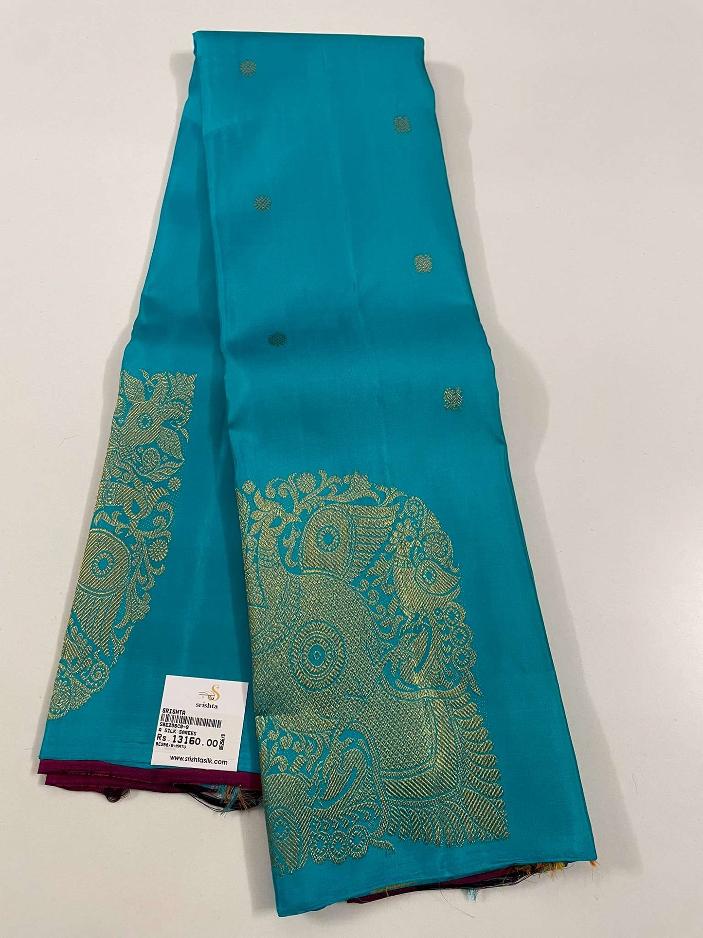 Kanchivaram Silk SBE256C9-9 By SRISHTA