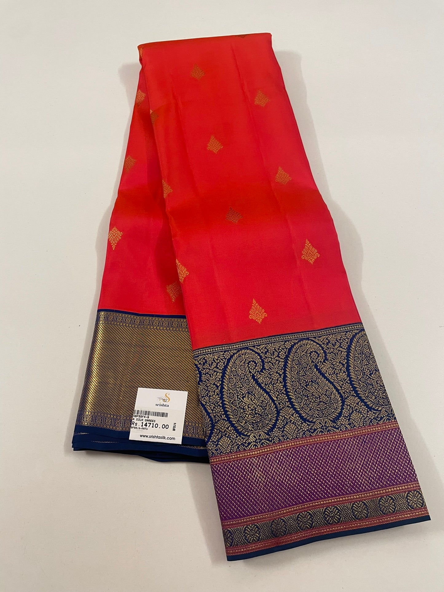 Kanchivaram Silk SBF55F4-9 By SRISHTA