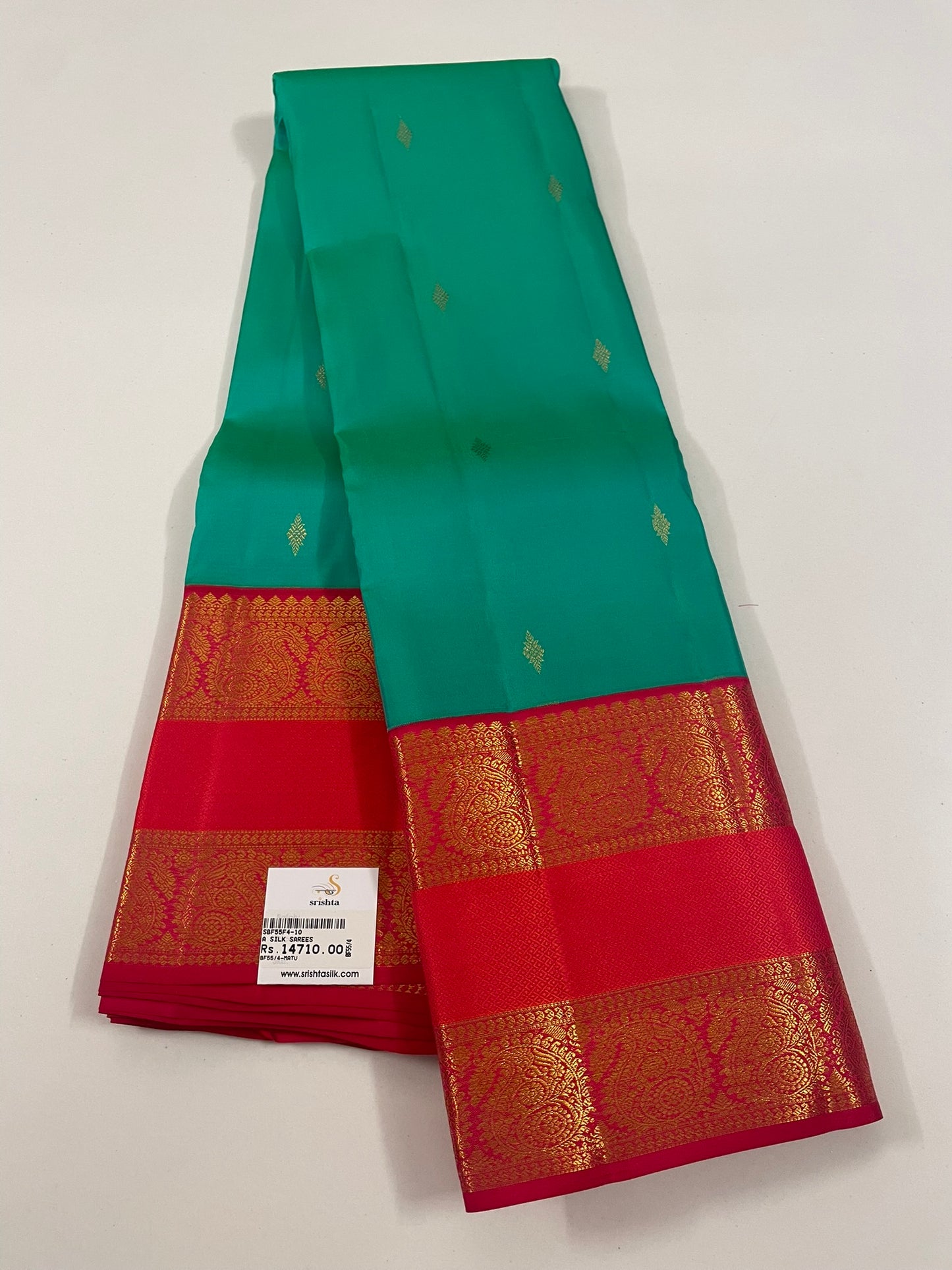 Kanchivaram Silk SBF55F4-10 By SRISHTA