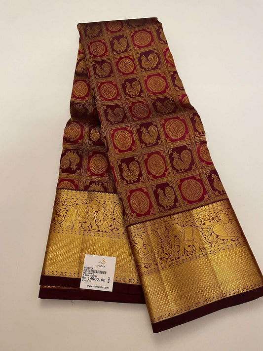 Kanchivaram Silk SBE146J5-1 By SRISHTA