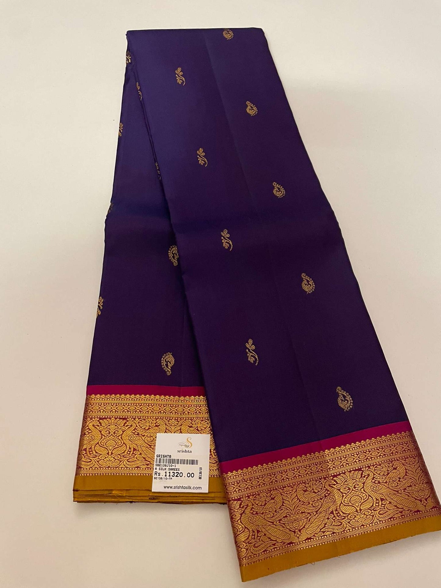 Kanchivaram Silk SBE138J10-1 By SRISHTA