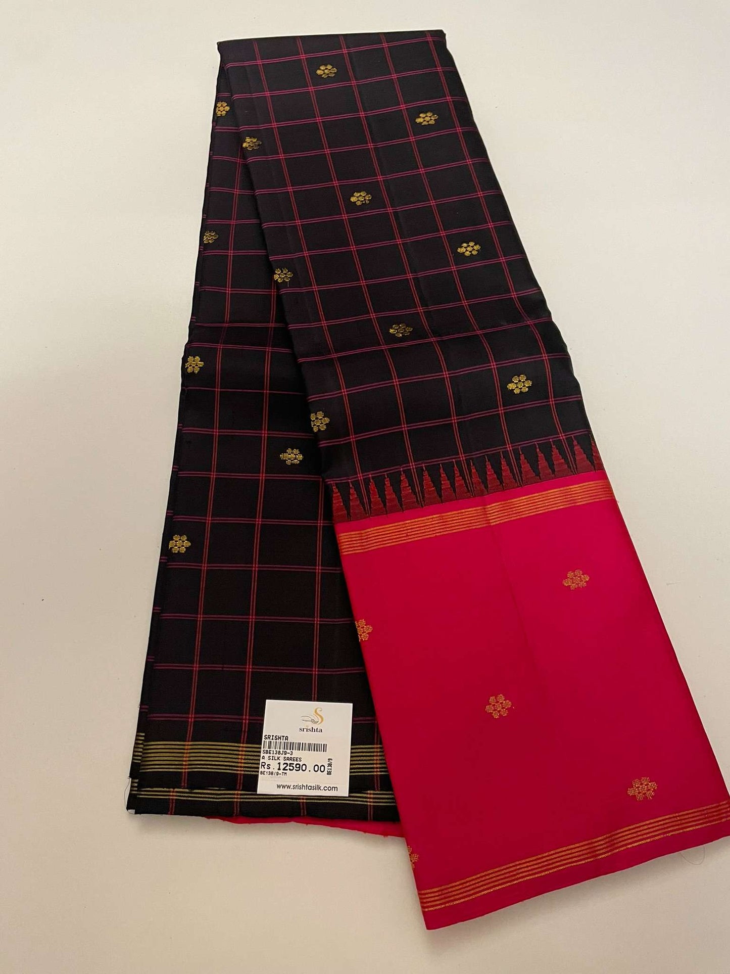 Kanchivaram Silk SBE138J9-3 By SRISHTA