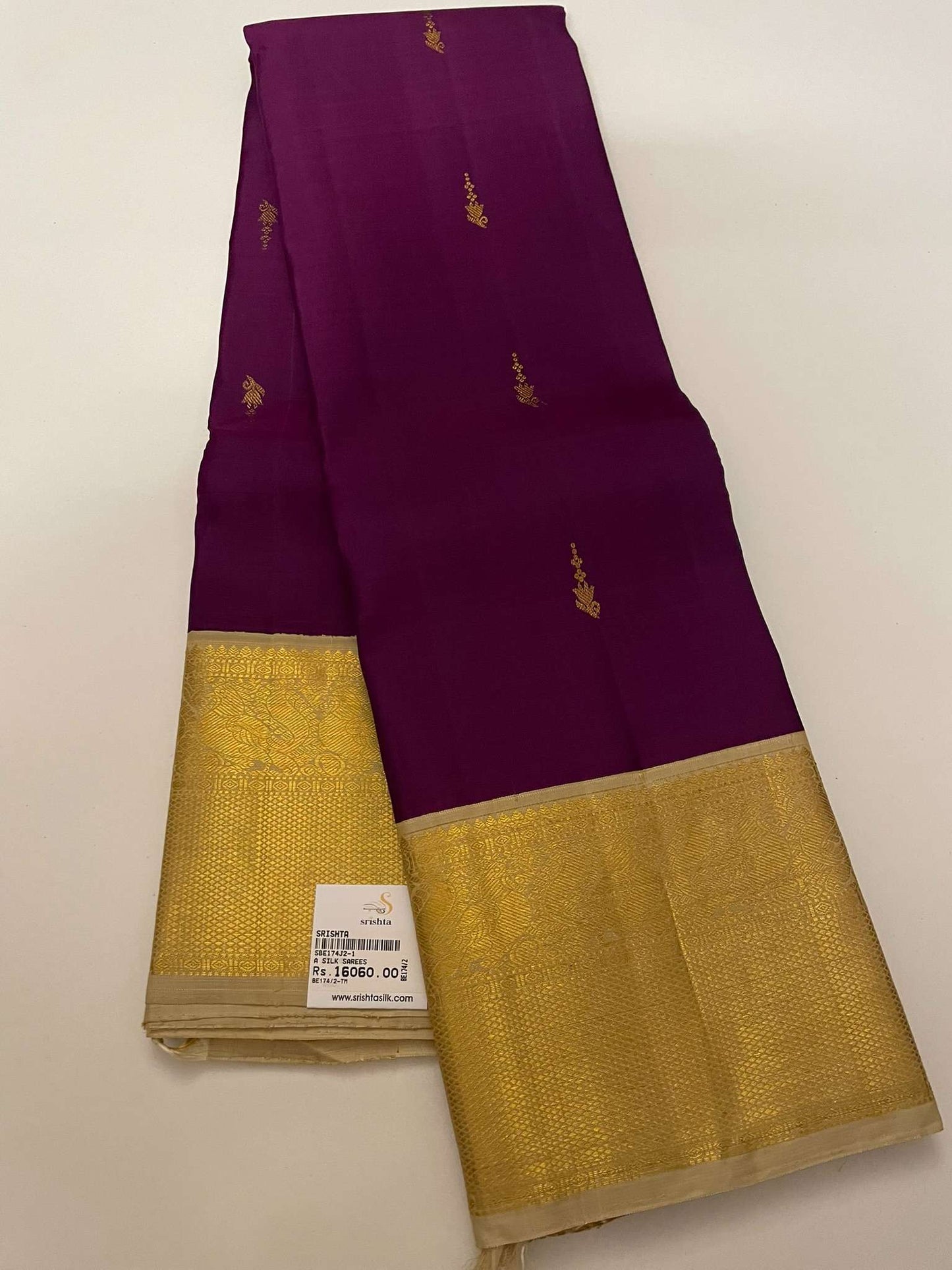 Kanchivaram Silk SBE174J2-1 By SRISHTA