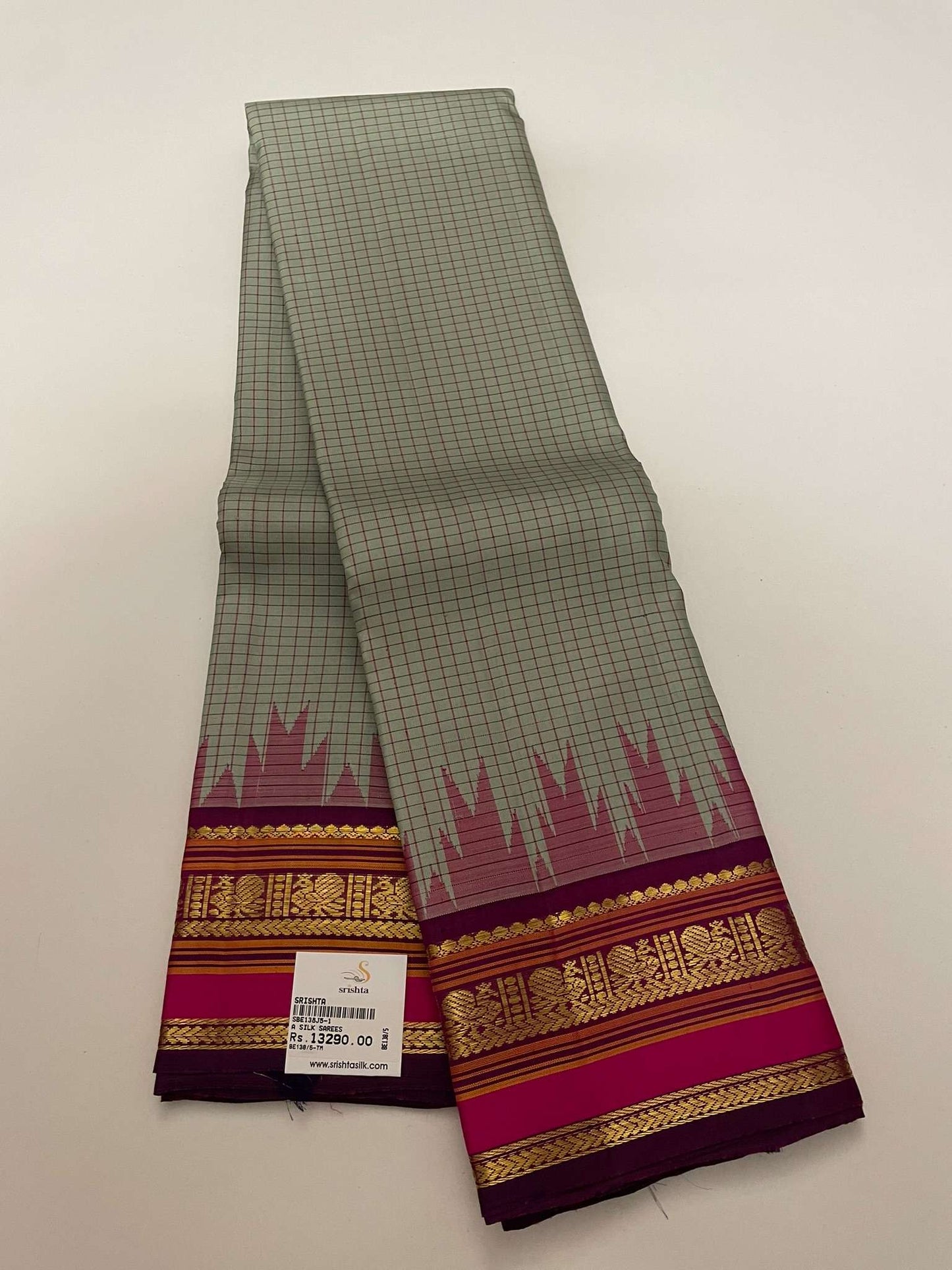 Kanchivaram Silk SBE138J5-1 By SRISHTA