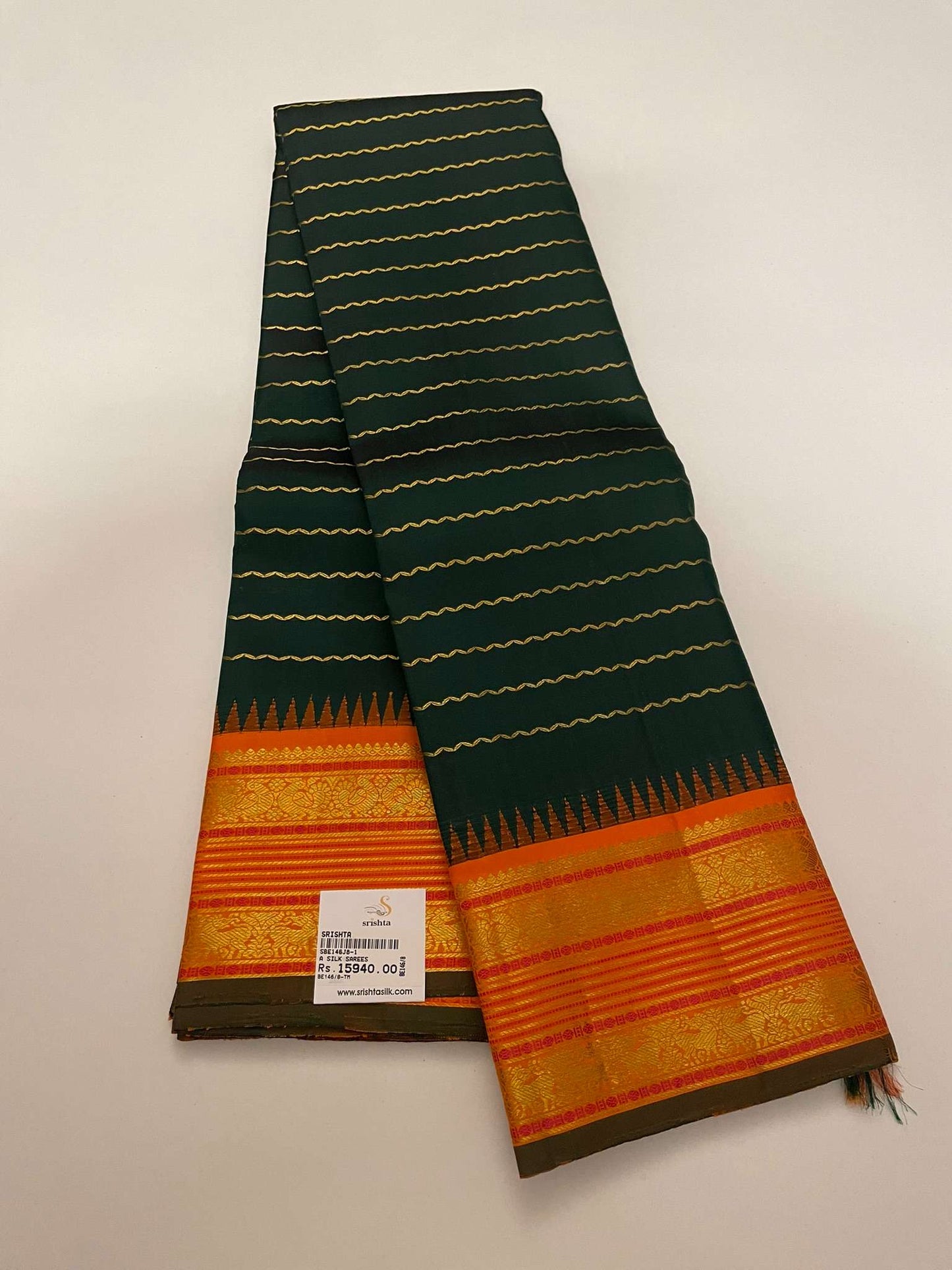 Kanchivaram Silk SBE146J8-1 By SRISHTA