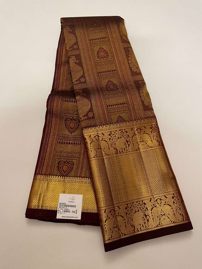 Kanchivaram Silk SBE138J1-2 By SRISHTA