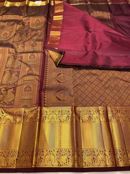 Kanchivaram Silk SBE138J1-2 By SRISHTA