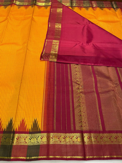 Kanchivaram Silk SBE165J3-1 By SRISHTA