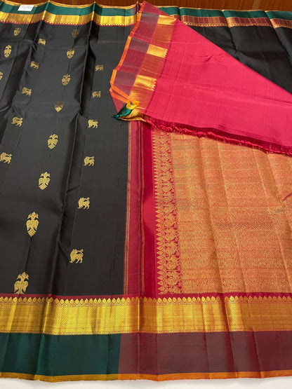 Kanchivaram Silk SBE165J4-1 By SRISHTA