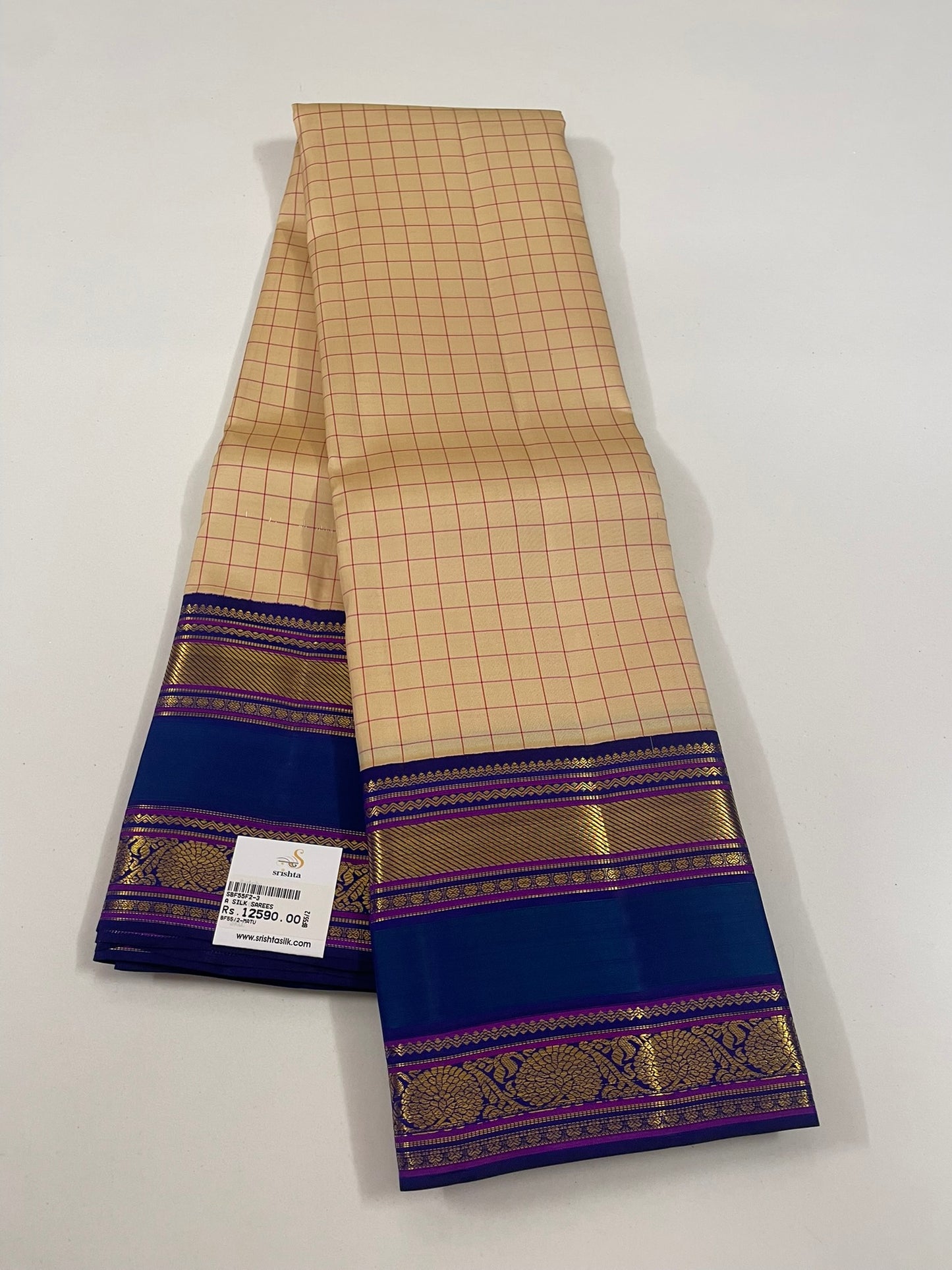 Kanchivaram Silk SBF55F2-3 By SRISHTA