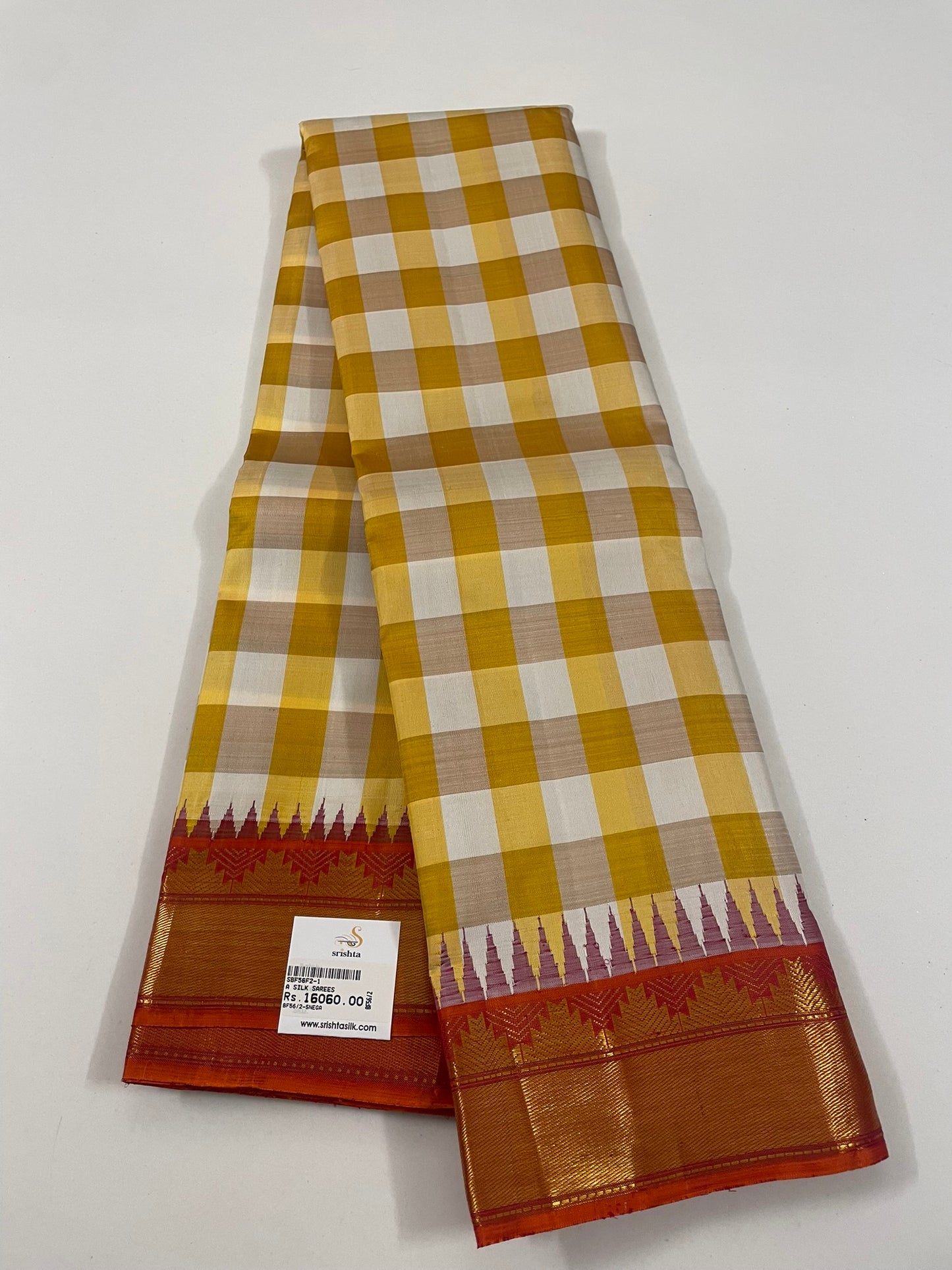 Kanchivaram Silk SBF56F2-1 By SRISHTA