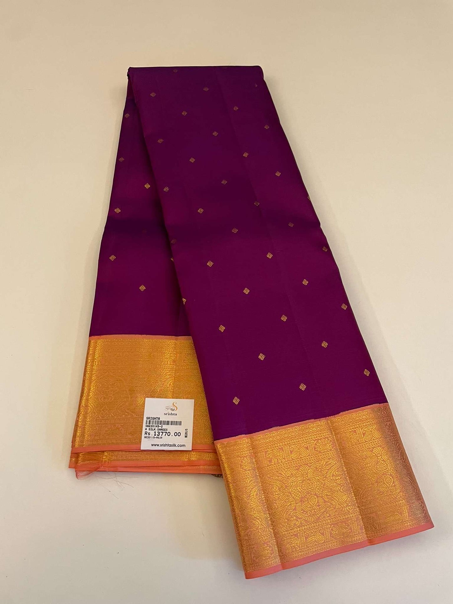 Kanchivaram Silk SBE201K5-2 By SRISHTA