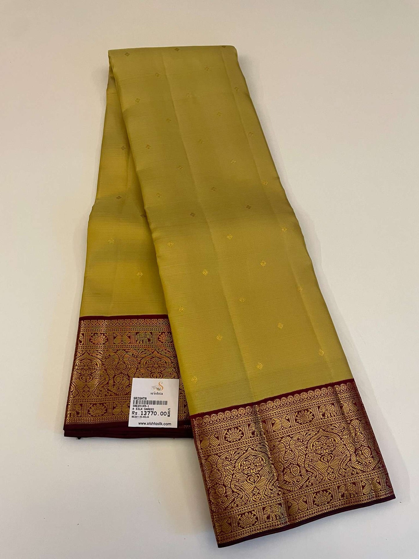 Kanchivaram Silk SBE201K5-1 By SRISHTA