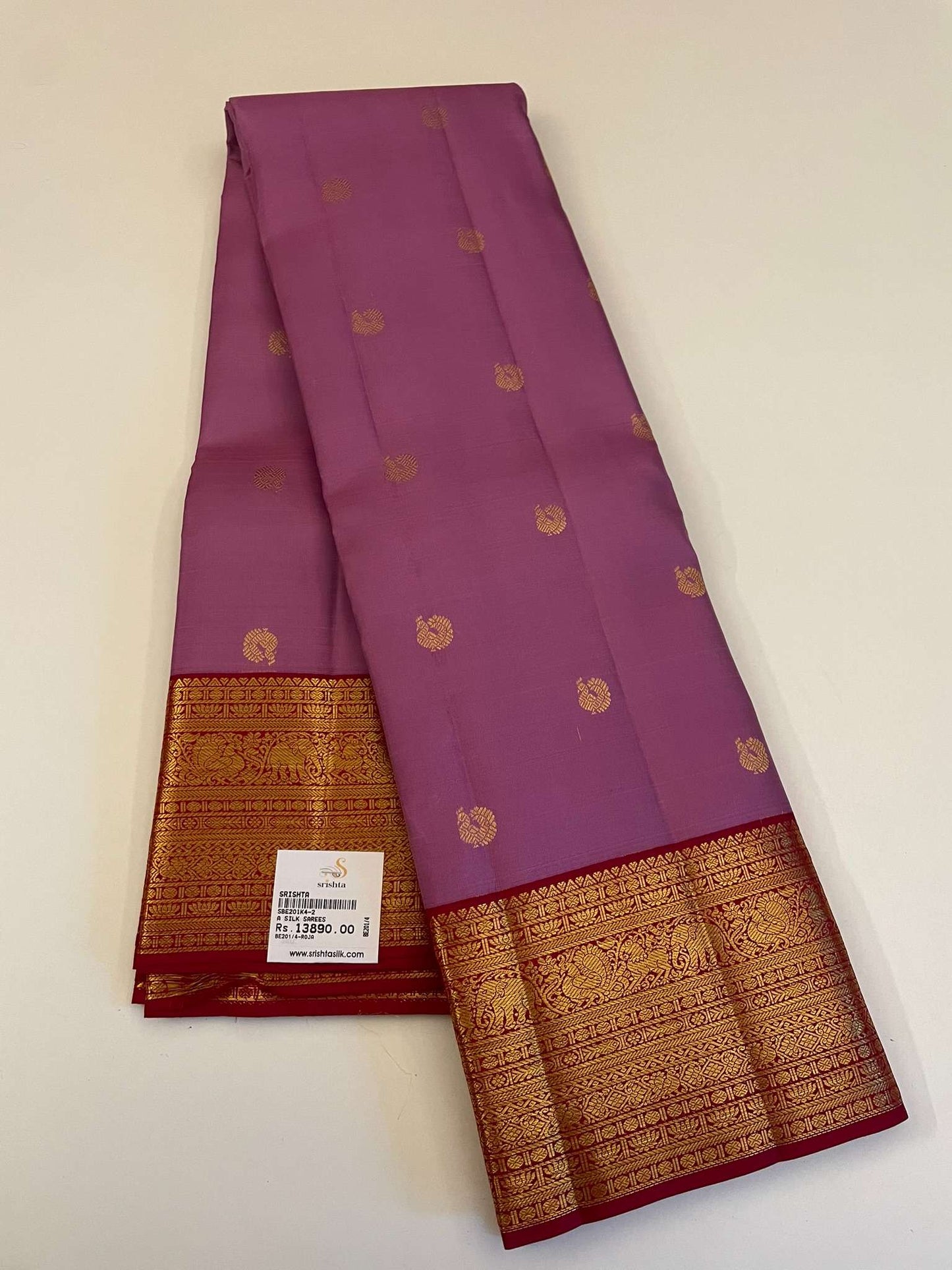 Kanchivaram Silk SBE201K4-2 By SRISHTA