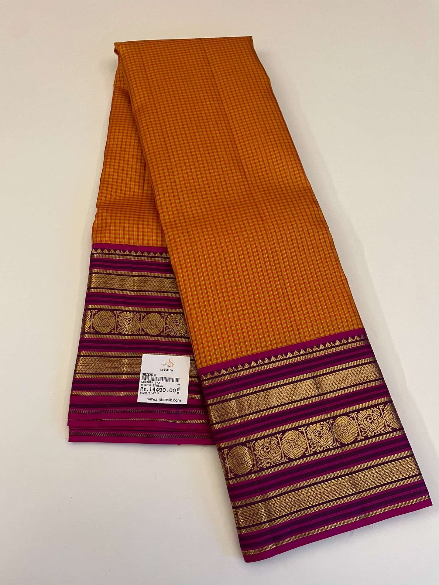 Kanchivaram Silk SBE201K11-3 By SRISHTA