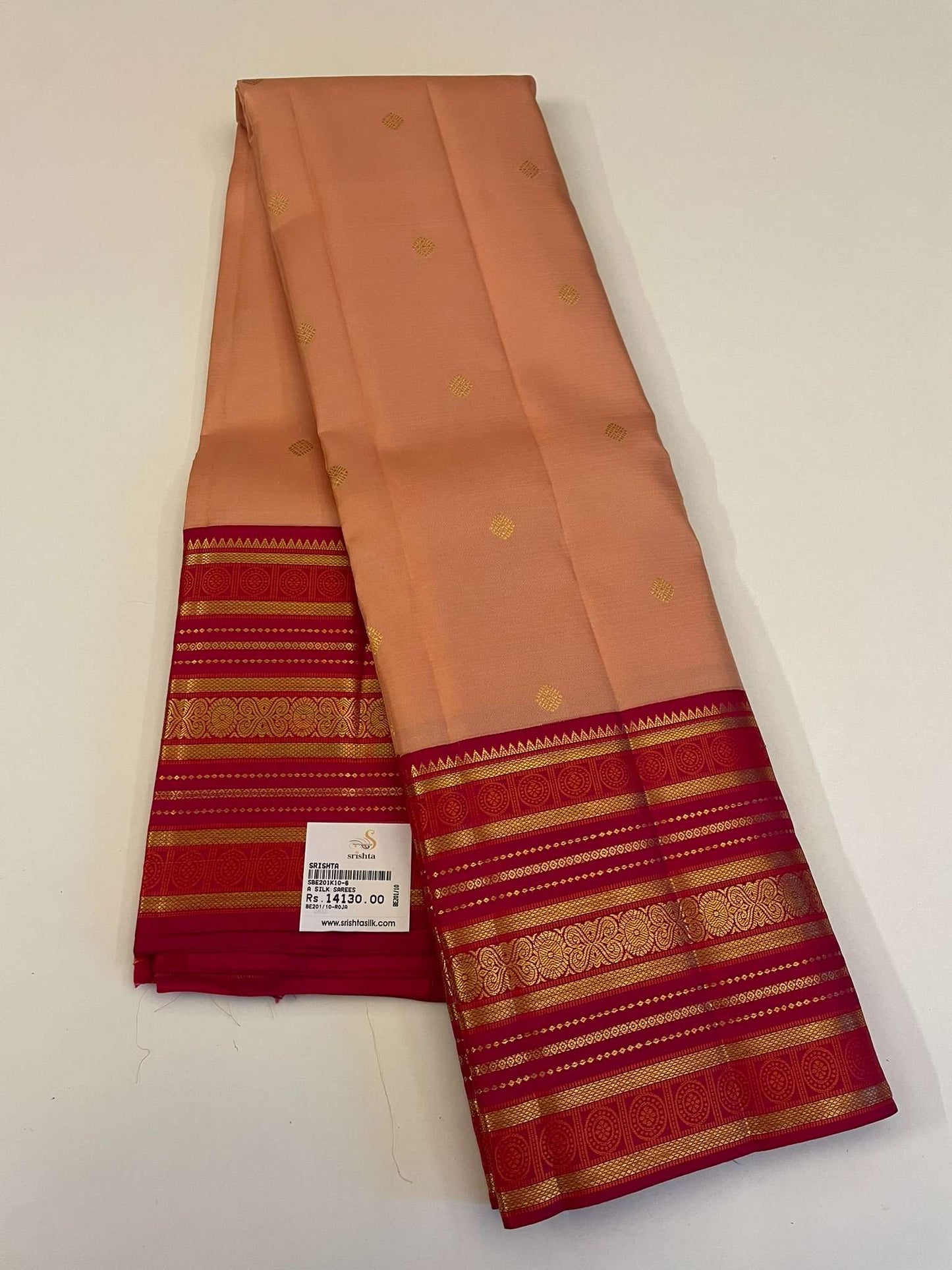 Kanchivaram Silk SBE201K0-6 By SRISHTA