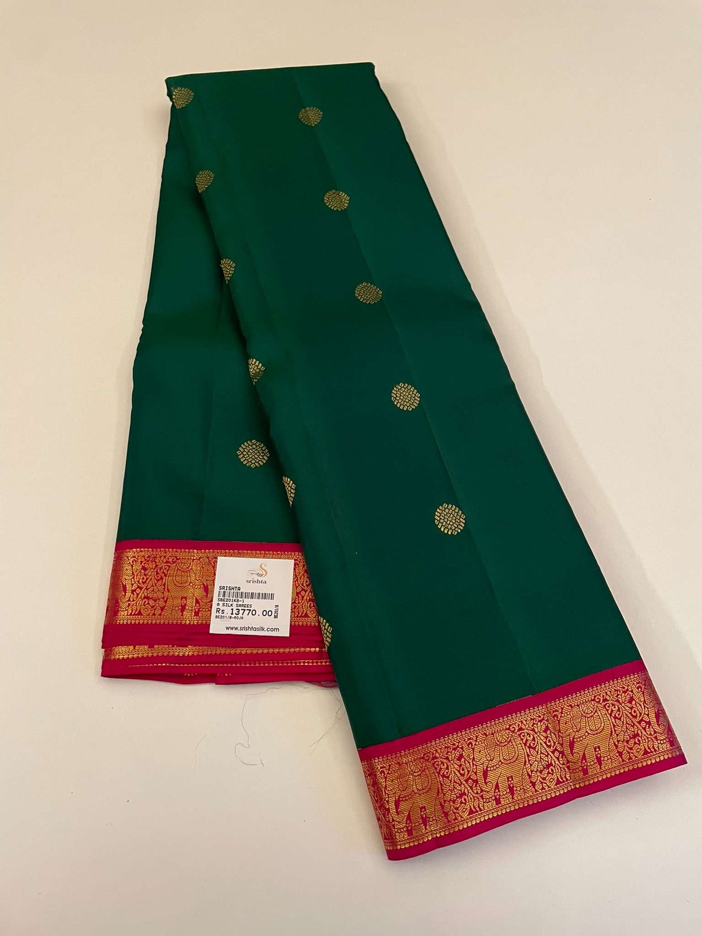 Kanchivaram Silk SBE201K8-1 By SRISHTA