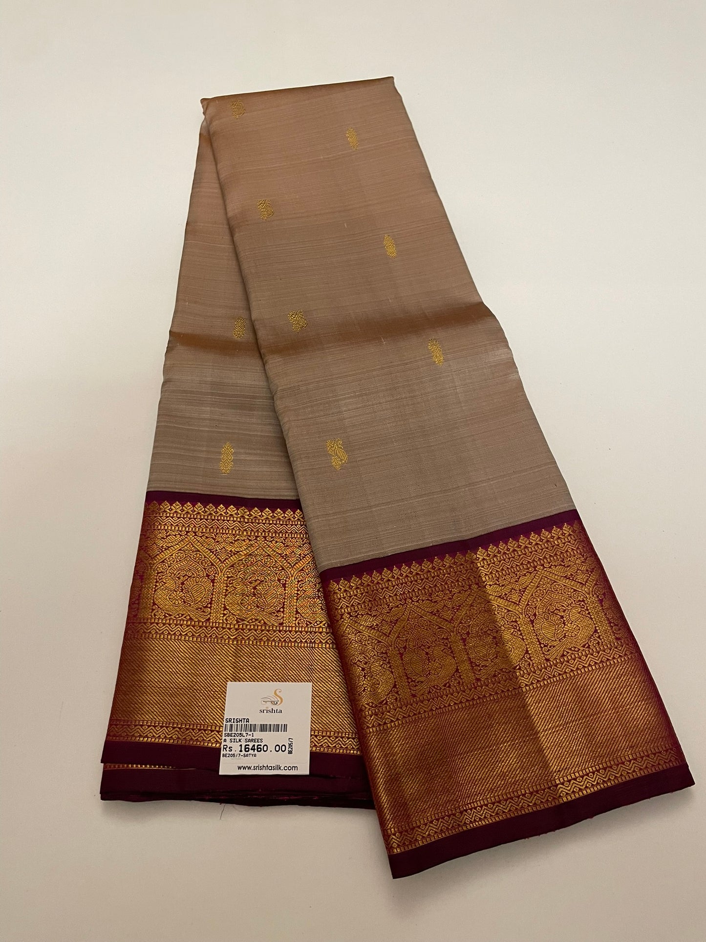 Kanchivaram Silk SBE205L7-1 By SRISHTA