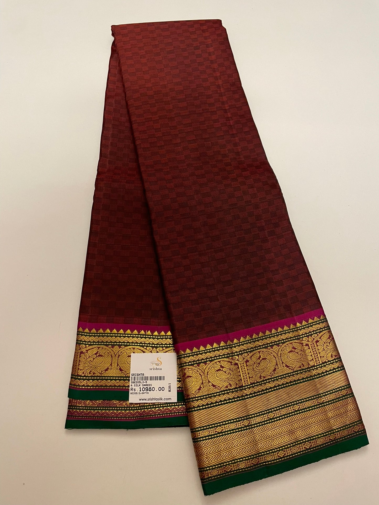 Kanchivaram Silk SBE205L3-5 By SRISHTA