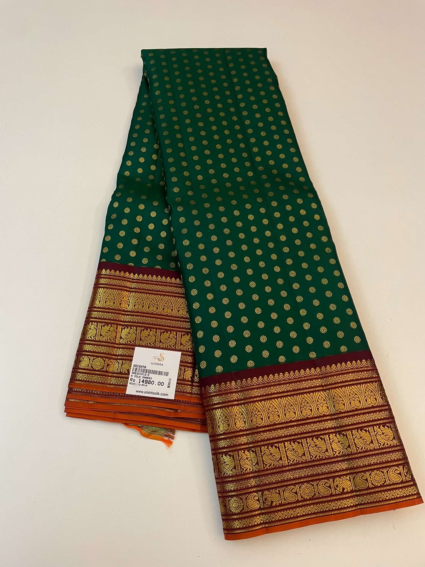 Kanchivaram Silk SBE201K12-2 By SRISHTA