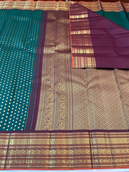 Kanchivaram Silk SBE201K12-2 By SRISHTA